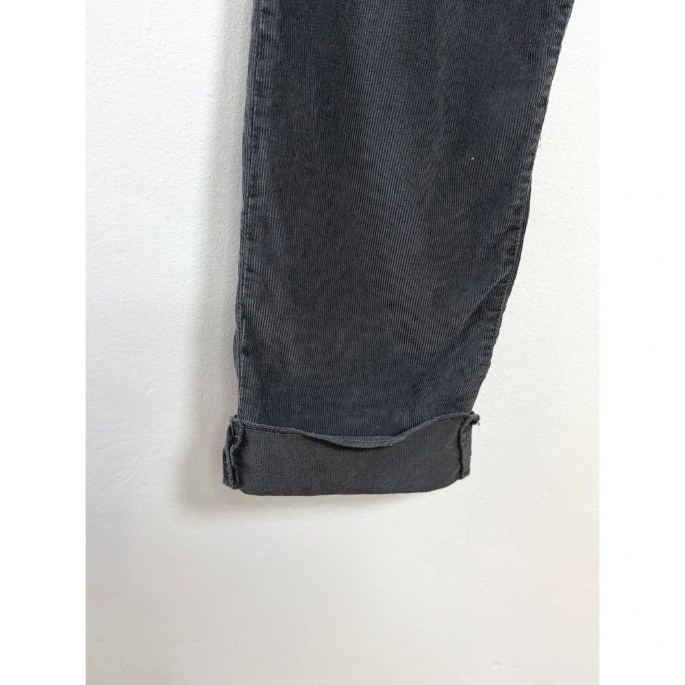 James Perse Corduroy Pants Mens 33 Grey Casual Slim Fit Stretch Preppy Casual